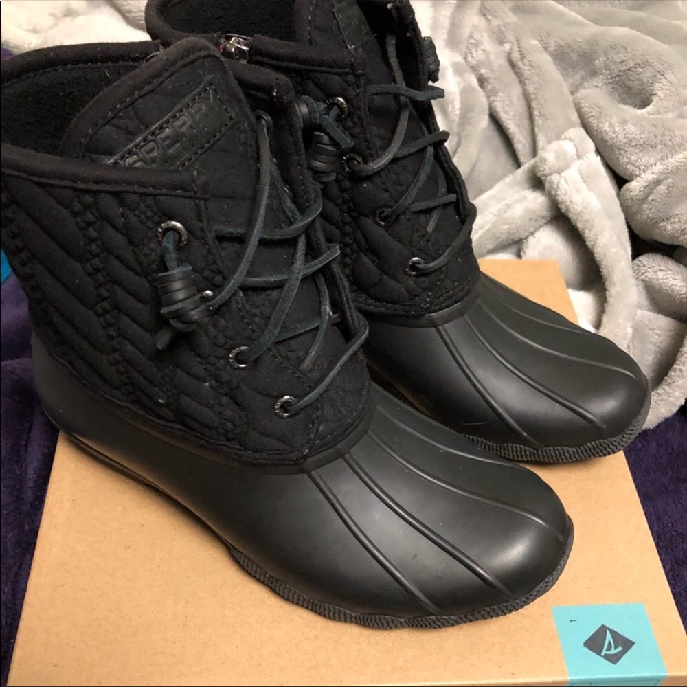 ISO sperry duck boots.